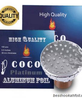 Hookah Foil Factory Perforated Tin Foil For Hookah 0.03mm Thick Round Tin Foil For Arabic Hookah Charcoal   