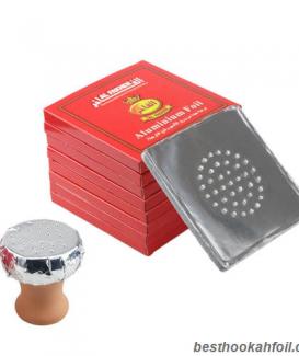 SY 50 pcs/pack Shisha Aluminium Foil With Hole,For Hookah/Shisha/Chicha/Narguile/Smoking Bowl Accessories Perforated 