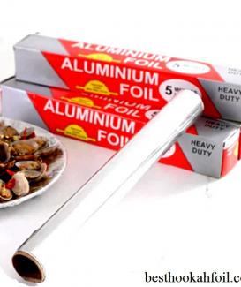 Pre Cut Hookah Foil Aluminium Jumbo Rolls 0.011mm Aluminum Foil Roll